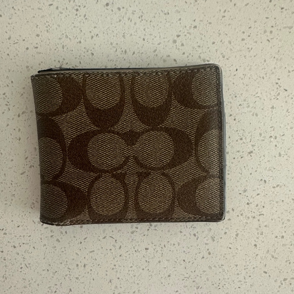 Coach wallet for men
